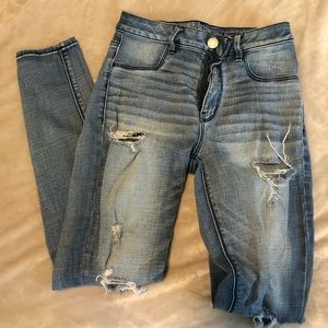 American eagle sky high jegging